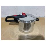 T-fal Initiatives Secure Aluminum Cookware, 6 Quart Pressure Cooker