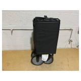 Ozark Trail Multi-Purpose Big Bucket Cart, Durable Black Wagon