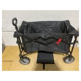 Ozark Trail Multi-Purpose Big Bucket Cart, Durable Black Wagon