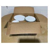18PCS CorningWare French White Round & Oval Set