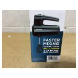 BLACK + DECKER Helix Performance Premium Hand Mixer - Black