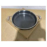 Livwell DiamondClad 14-Inch. Hybrid Nonstick Stainless Steel Everything Pan Set w/ Tempered Glass Lid