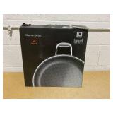 Livwell DiamondClad 14-Inch. Hybrid Nonstick Stainless Steel Everything Pan Set w/ Tempered Glass Lid