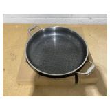 Livwell DiamondClad 14-Inch. Hybrid Nonstick Stainless Steel Everything Pan Set w/ Tempered Glass Lid