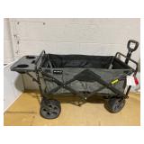 Mac Sports Folding Wagon with Tailgate and Table
