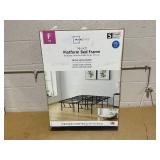 Full Size Mainstays 14" High Quad Fold Steel Platform Bed Frame