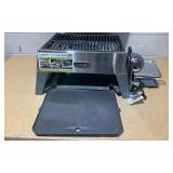 Cuisinart CGG-403 3-in-1 Grill, Griddle and Pizza Oven, Stainless Steel