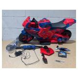 6V Spiderman Motorcycle, Battery Ride on Toy, for Kids, Ages 3+