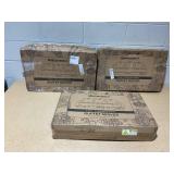 LOT OF 3 Elite Gourmet 7.5 Quart Triple Buffet Server Food Warmer Temperature Control