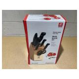 8PCS Zwilling J.A. Henckels Four Star Anniversary Knife Block Set