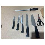 8PCS Zwilling J.A. Henckels Four Star Anniversary Knife Block Set