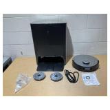 ECOVACS DEEBOT X1 Omni Robot Vacuum and Mop Combo with Self-Emptying, Auto-Wash, Auto-Refill and Auto-Hot Air Drying, Black