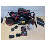 Hyper Tough 2x20 Volts Max 18-inch Brushless Side-discharge Mower