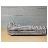 Better Homes & Gardens 7x10 Woven Gray Border Outdoor Rug