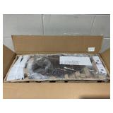 Better Homes & Gardens 52" Bronze Industrial Ceiling Fan, 5 Palm Leaf Blades, LED Light, Indoor/ Outdoor