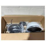 Better Homes & Gardens 52" Bronze Industrial Ceiling Fan, 5 Palm Leaf Blades, LED Light, Indoor/ Outdoor