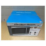 Hamilton Beach 1.6 Cu ft Sensor Cook Countertop Microwave Oven in Stainless Steel