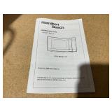 Hamilton Beach 1.6 Cu ft Sensor Cook Countertop Microwave Oven in Stainless Steel