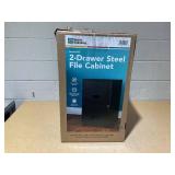 Space Solutions 18" Deep 2 Drawer Letter Width Vertical File Cabinet