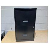 Space Solutions 18" Deep 2 Drawer Letter Width Vertical File Cabinet