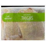 Family Size All Natural Chicken Thighs - Approx 9 lbs