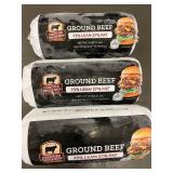 Set of 3 Certified Angus Beef Ground Beef 16 oz Packages