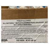 Collection of 20 Jimmy Dean Maple Sausage Sandwiches, Frozen