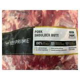 USDA Prime Pork Shoulder Butt - All Natural Approx 9Lbs