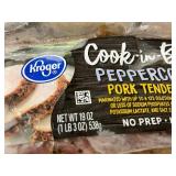 2 Pack Kroger Cook-in-Bag Peppercorn Pork Tenderloin, 19 oz Each