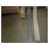 Lot of Tackett flexible baseboard a...