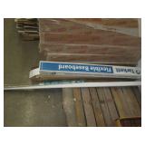 Lot of Tackett flexible baseboard a...