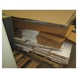 Pallet of assorted storage/shipping...