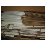 Pallet of assorted storage/shipping...