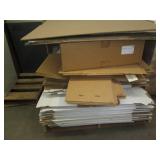 Pallet of assorted storage/shipping...