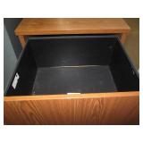 Laminate Wood-grain style 2-drawer ...