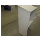 White laminate presentation podium...