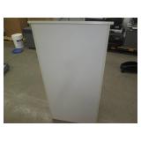 White laminate presentation podium...