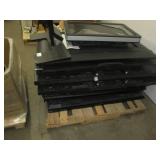 Pallet lot of broken flat screen TV...