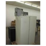 Pallet lot of misc metal file cabin...