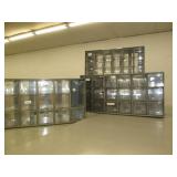 Pallet lot of misc metal file cabin...