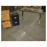 Adjustable 4ft office style table a...