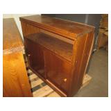 Metal 5-tier office shelf plus a pa...