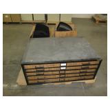 Pallet lot containing a large heavy...