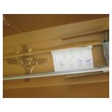 Pallet of envelopes, promotional items and a shipping paper dispenser