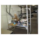 Shelf with office supplies included!