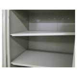 Metal cabinet with 2 doors