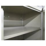 Metal cabinet with 2 doors