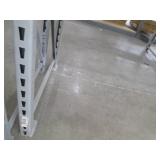 Shelf with built in electrical wiring