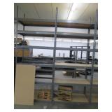 2 Sections of buttonhole shelving