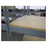 2 Sections of buttonhole shelving